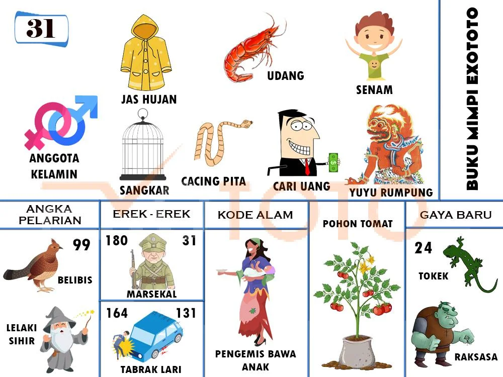 buku mimpi erek erek togel 31